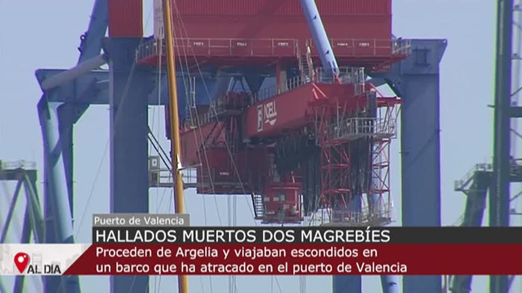 Mueren dos migrantes que viajaban como polizones ocultos en un barco en el Puerto de Valencia