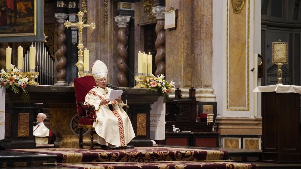 El Cardenal Cañizares afirma que solo Dios "nos hará superar la pandemia" porque "la ciencia no es suficiente" El Cardenal Cañizares afirma que solo Dios "nos hará superar la pandemia" porque "la ciencia no es suficiente"
