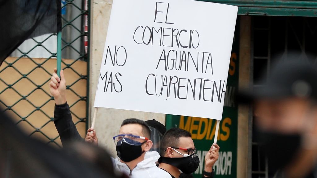 Protestas en Bogotá