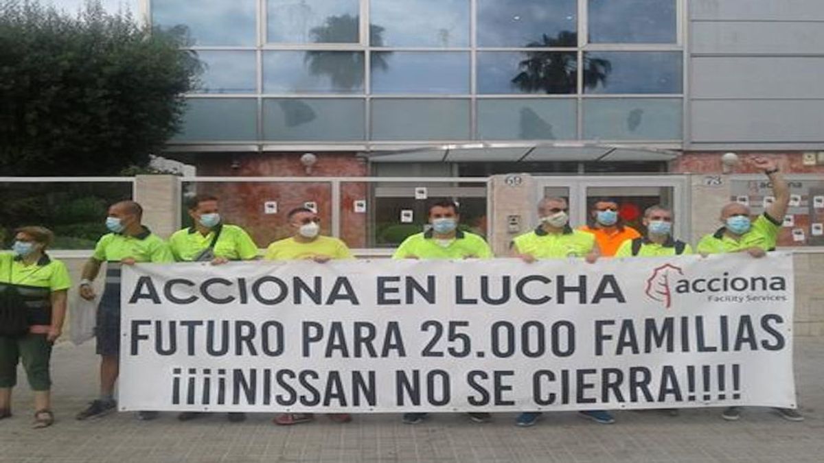 Acciona presenta un ERE que afectará a más de 500 trabajadores subcontratados por Nissan Acciona presenta un ERE que afectará a más de 500 trabajadores subcontratados por Nissan