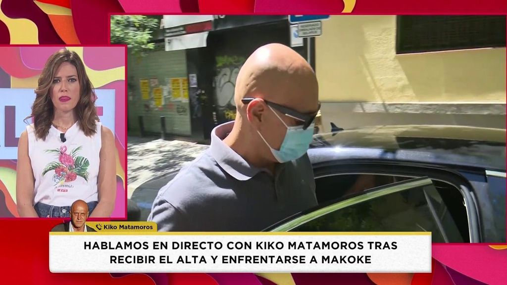 Kiko Matamoros entra por teléfono