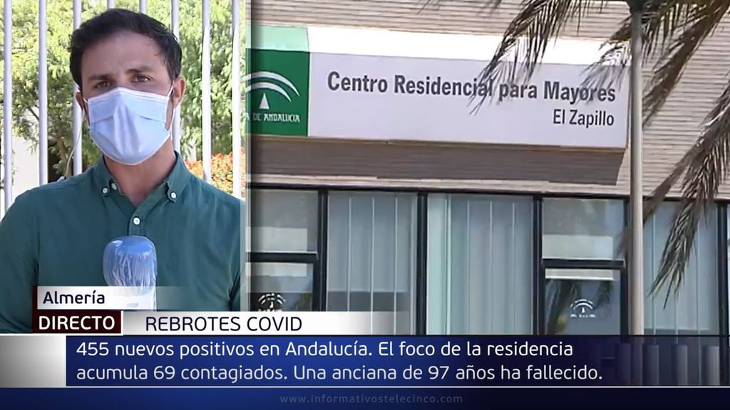 Rebrotes en Andalucía: en las últimas 24 horas, cinco personas han muerto y se registran 455 positivos
