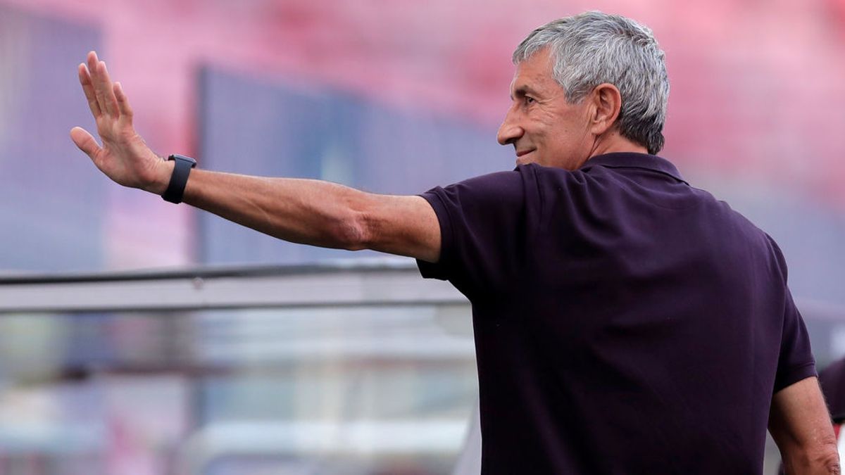 El Barça destituye a Quique Setién tras tan solo siete meses en el banquillo El Barça destituye a Quique Setién tras tan solo siete meses en el banquillo
