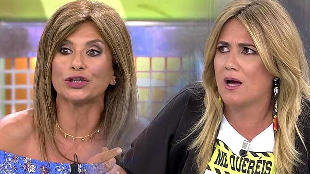 El enfado de Carlota Corredera y Gema López: "Estás tirando a tu programa"