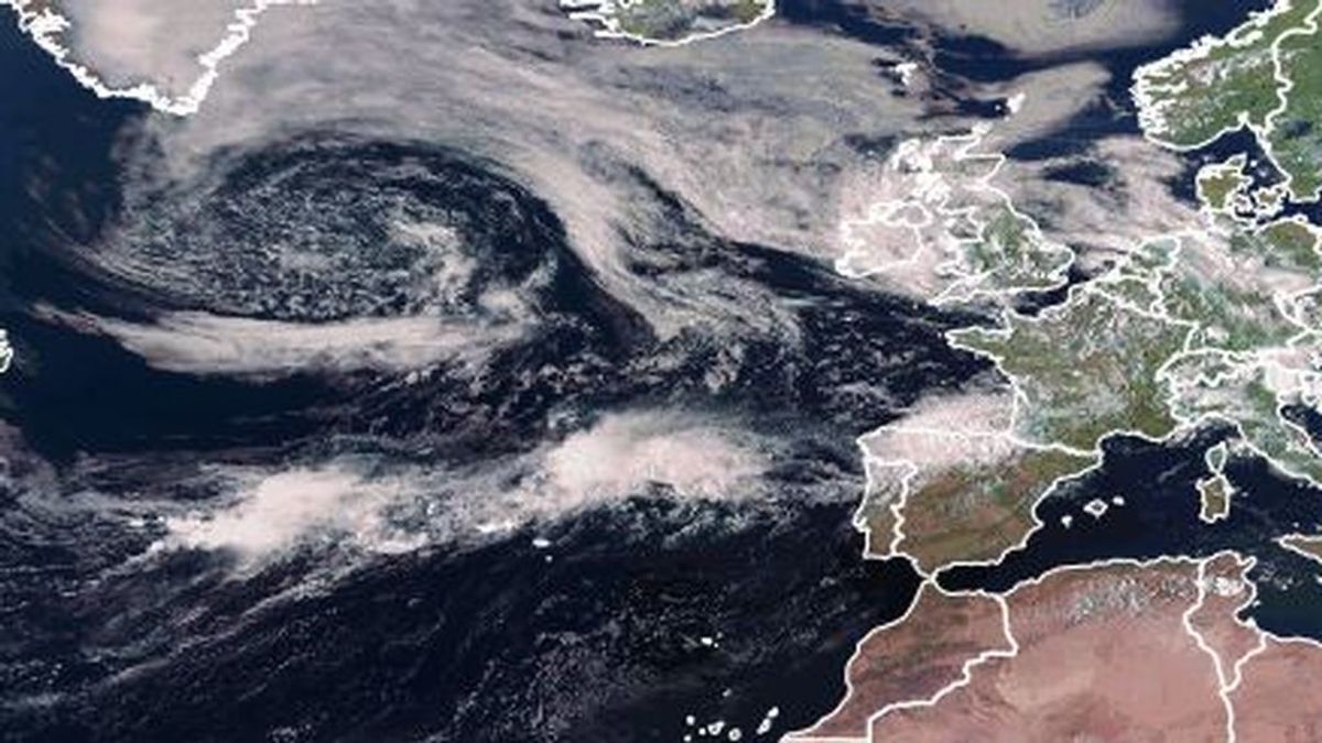El ciclón extratropical Kyle, rumbo a Europa: sus efectos previstos en España