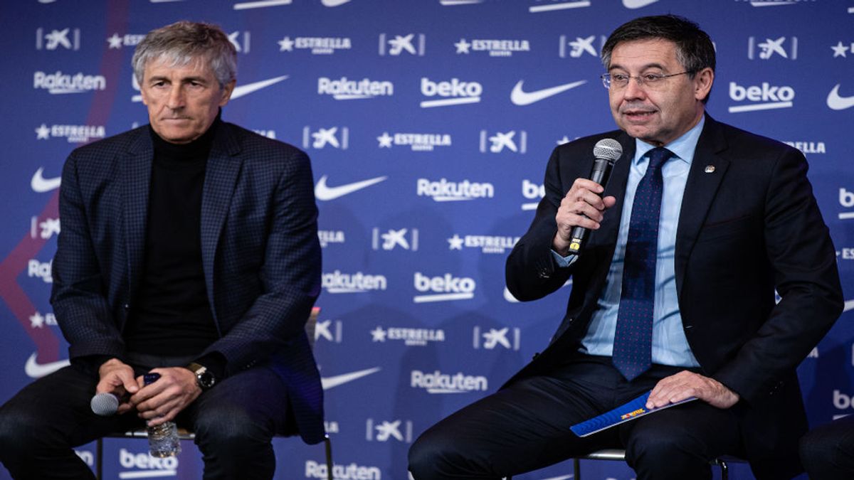 El Barça destituye a Quique Setién y convoca elecciones El Barça destituye a Quique Setién y convoca elecciones