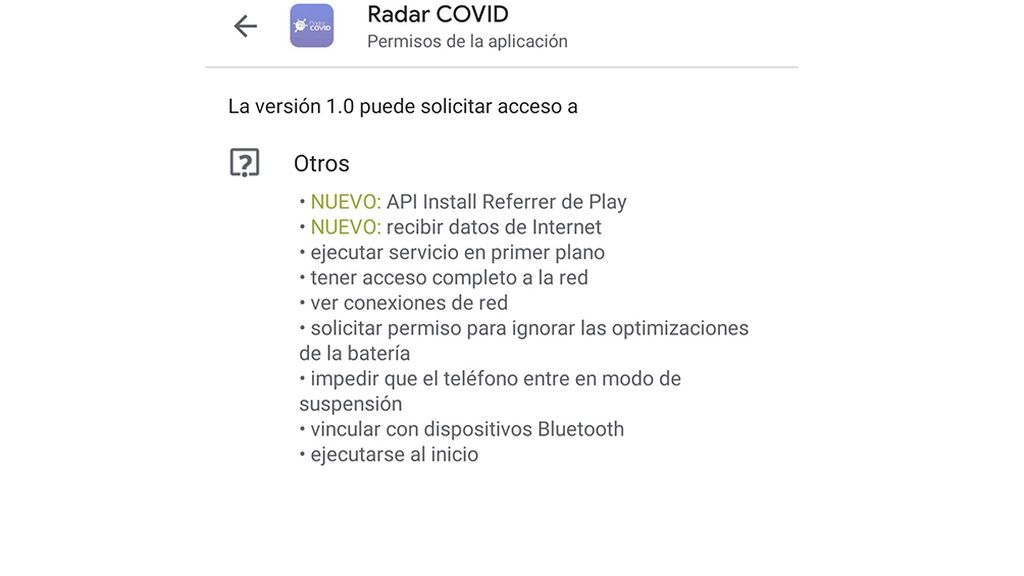 Radar Covid