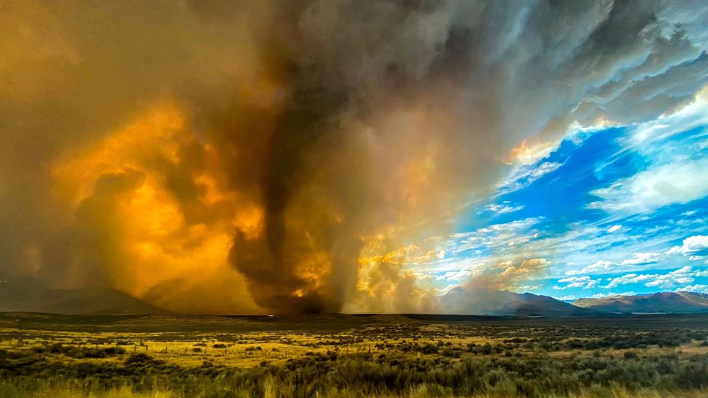 Tornado de fuego: todo sobre el fenómeno que ha agravado el incendio de California