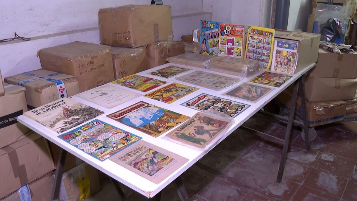 El legado del cómic de Barcelona escapa del olvido y contará con un nuevo espacio para su conservación El legado del cómic de Barcelona escapa del olvido y contará con un nuevo espacio para su conservación