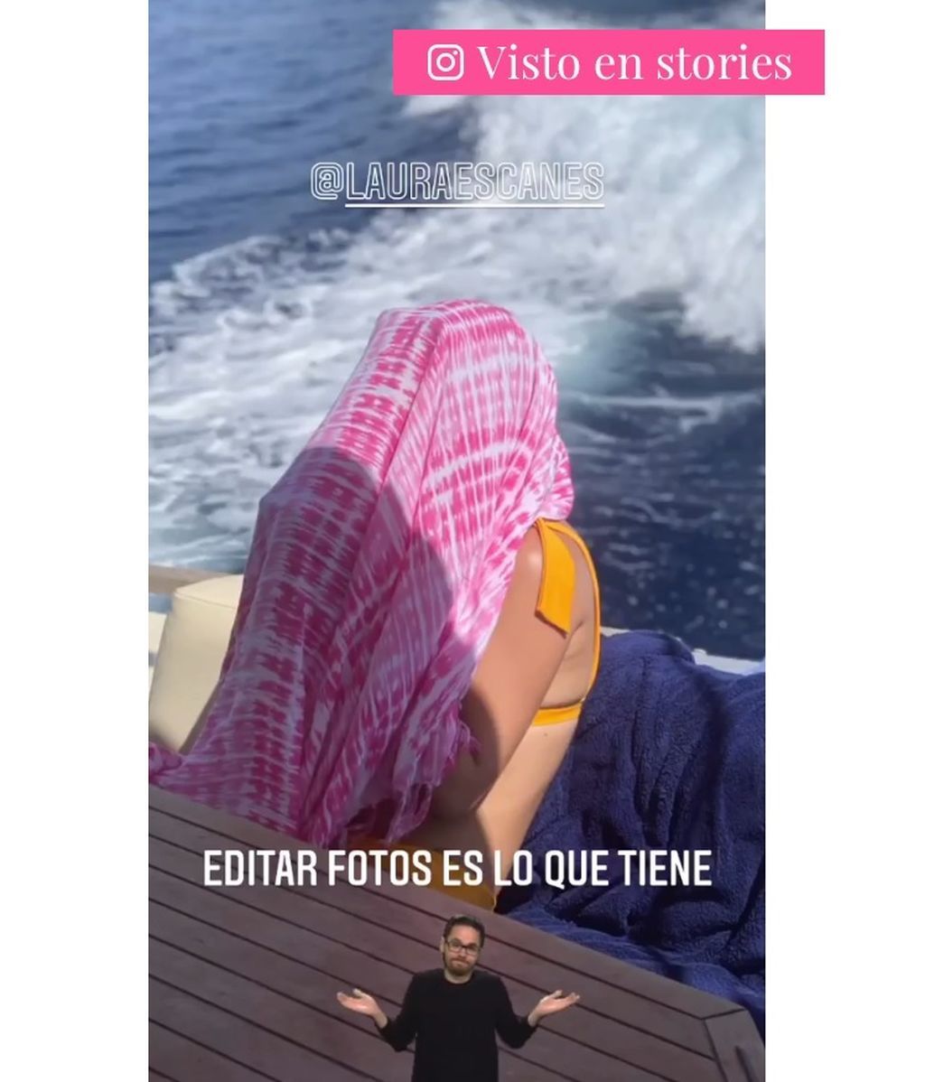El truco de Laura Escanes para editar sus fotos al aire libre
