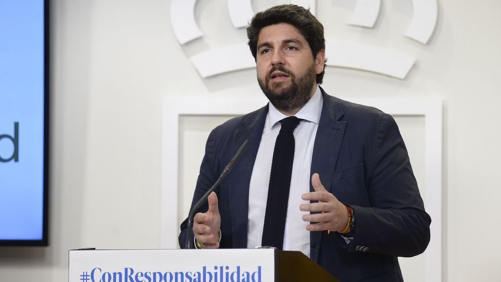 Fernando López Miras, presidente de la Región de Murcia. Fernando López Miras, presidente de la Región de Murcia.