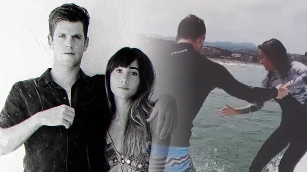 Aitana y Miguel Bernardeau practican surf durante sus vacaciones: "Uno de los mejores días de mi vida"