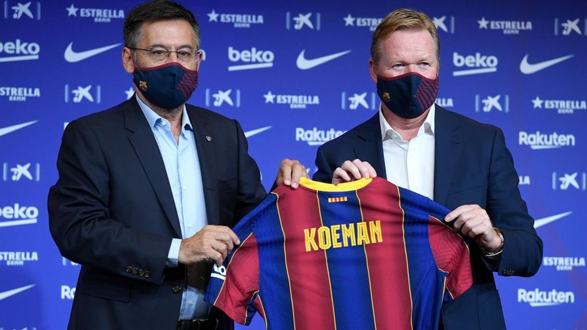 Las primeras palabras de Koeman como entrenador del FC Barcelona: "Hay que hacer cambios"