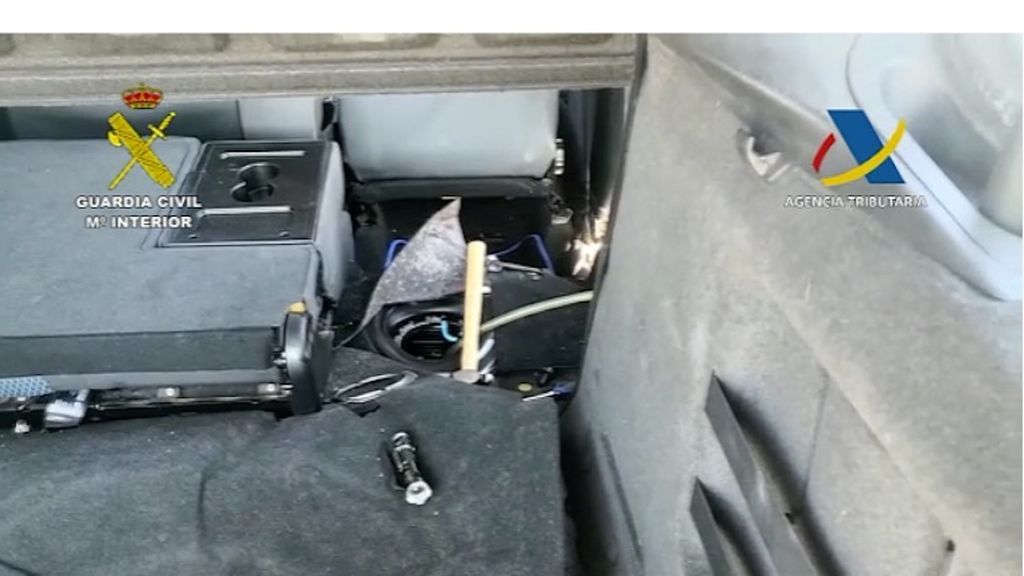 El deposito donde estaba oculta la droga