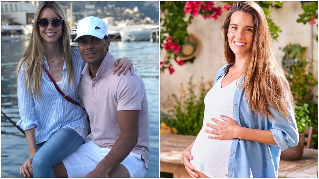 Rafa Nadal y su hermana, y Ona Carbonell, en redes sociales.