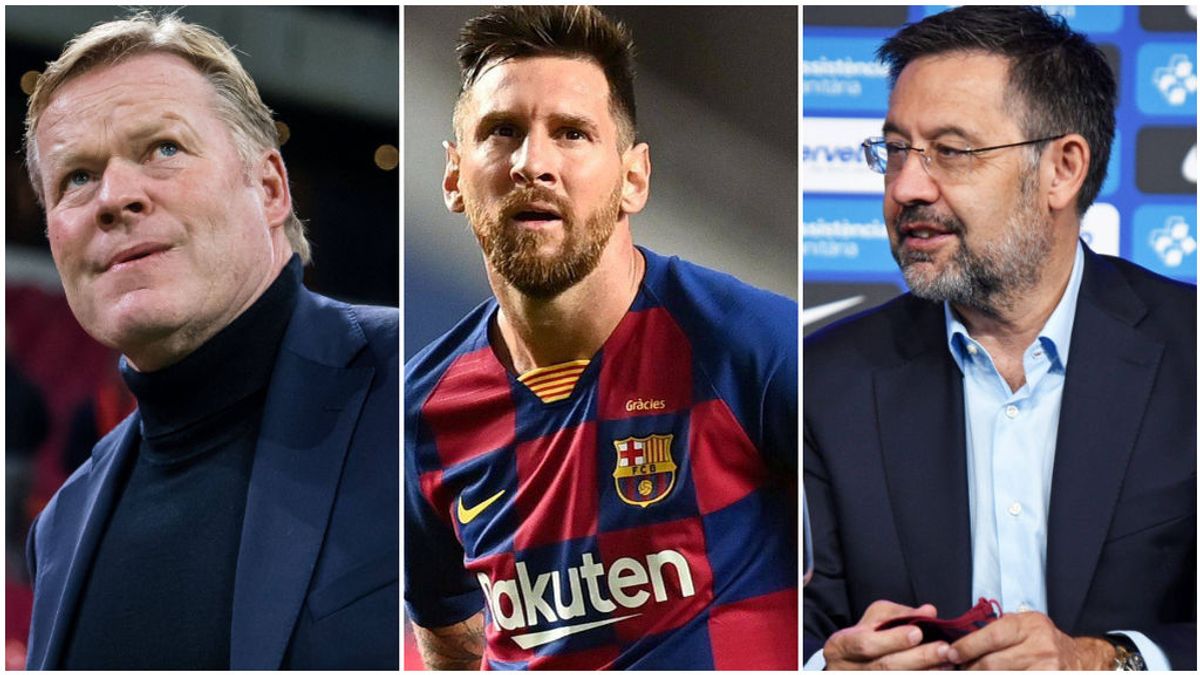 Koeman, Messi y Bartomeu se reunirán el fin de semana. Koeman, Messi y Bartomeu se reunirán el fin de semana.