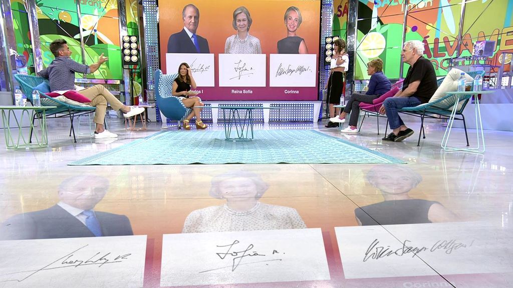 Análisis grafológico: lo que dicen las firmas del Rey emérito, la Reina Sofía y la de Corinna