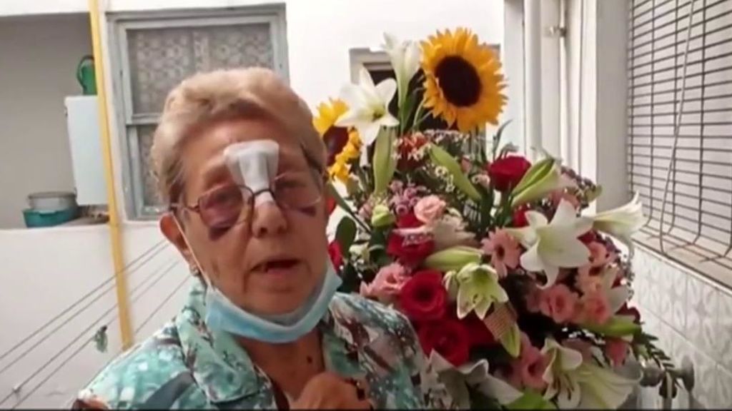 Anciana agredida en Valencia