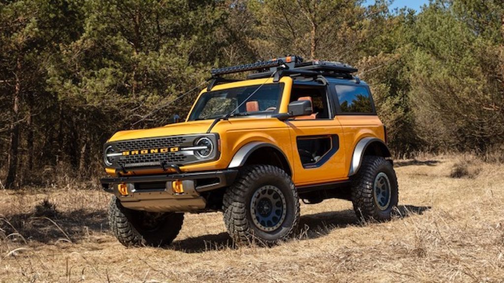 El nuevo ford bronco es un autentico 4x4