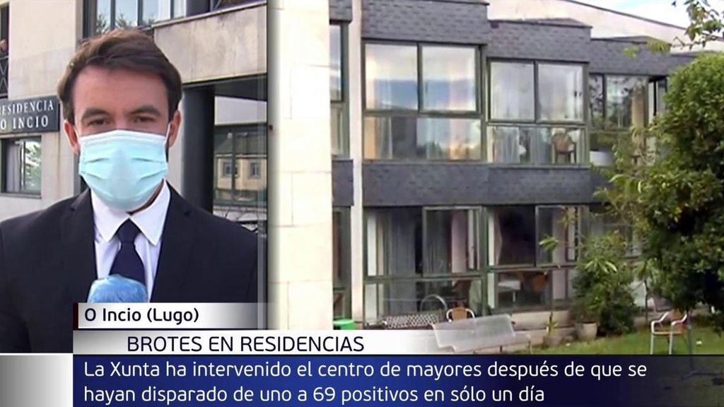 La Xunta de Galicia interviene la residencia de mayores de O Incio (Lugo) con 67 positivos
