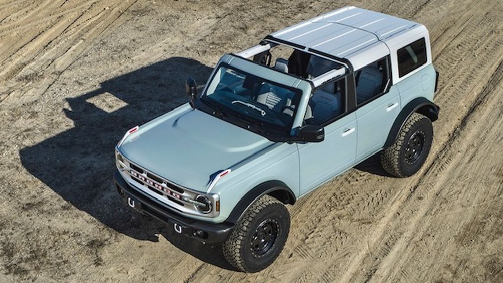 El nuevo ford bronco es un autentico 4x4