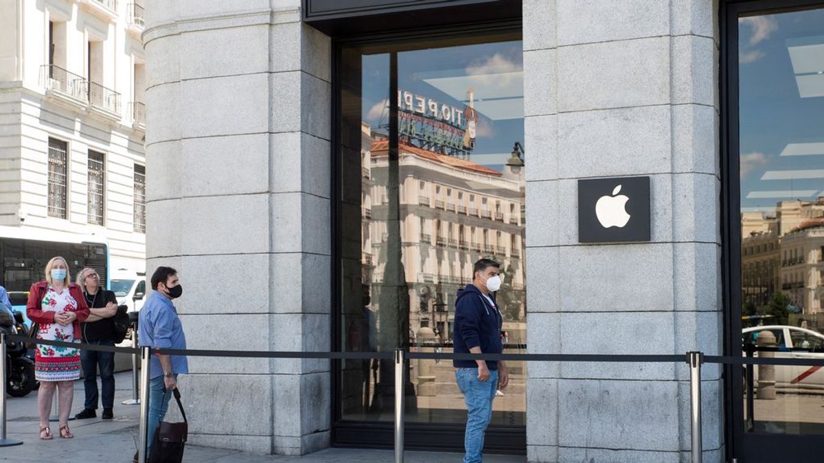 Apple cerrará sus cuatro tiendas de Madrid a partir del lunes por el aumento de los rebrotes