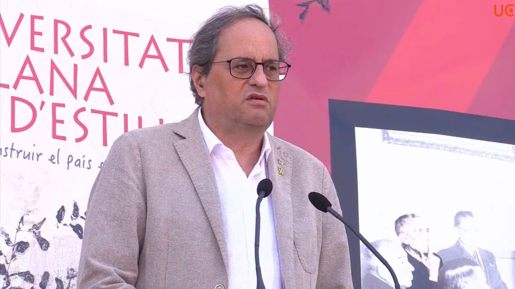 Quim Torra considera la independencia "más necesaria que nunca" y apela a "desobedecer leyes injustas" Quim Torra considera la independencia "más necesaria que nunca" y apela a "desobedecer leyes injustas"