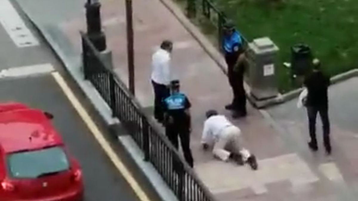 Dos hombres fingen ser perros para no usar mascarilla en Cangas de Onís Dos hombres fingen ser perros para no usar mascarilla en Cangas de Onís