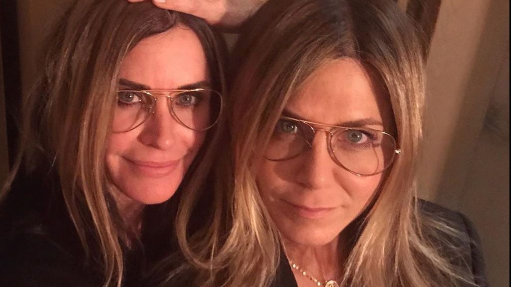 Courteney Cox y Jennifer Aniston