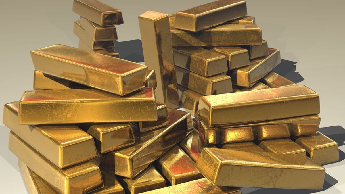 El valor del oro se determina por su peso en onzas troy.