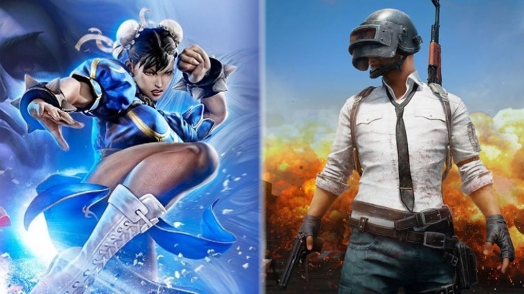 Street Fighter 5 y PlayerUnknown's Battlegrounds (PUBG)