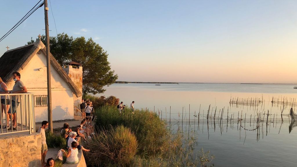 ALBUFERA ATARDECER