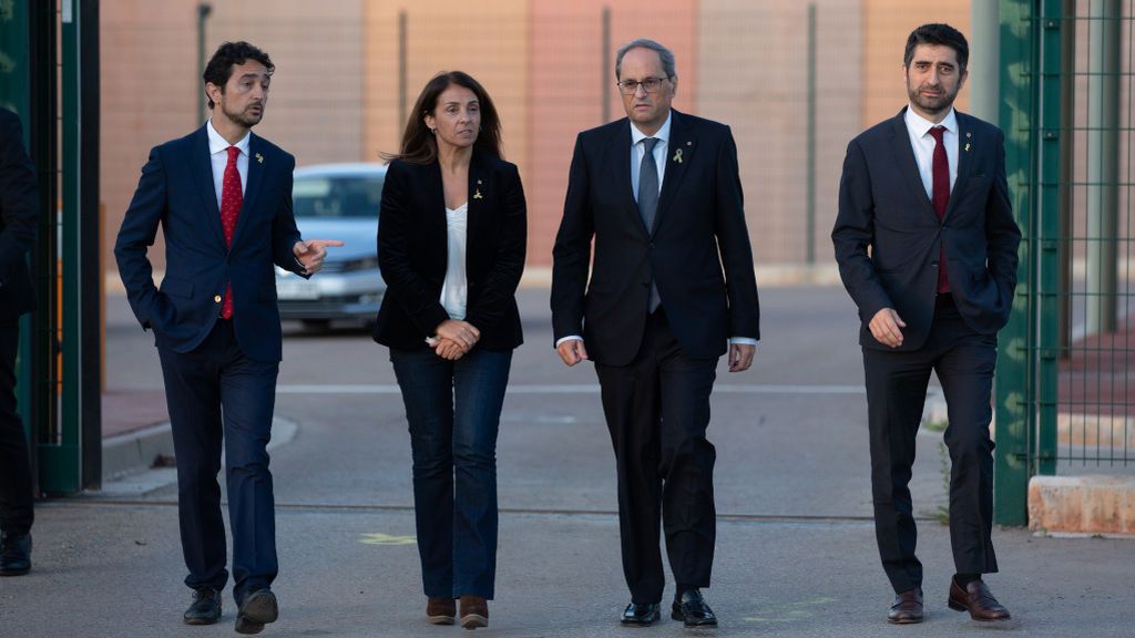 Los rebrotes en Cataluña llegan al Govern de Torra Los rebrotes en Cataluña llegan al Govern de Torra