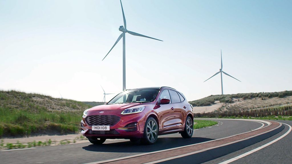 El nuevo Ford Kuga en carretera