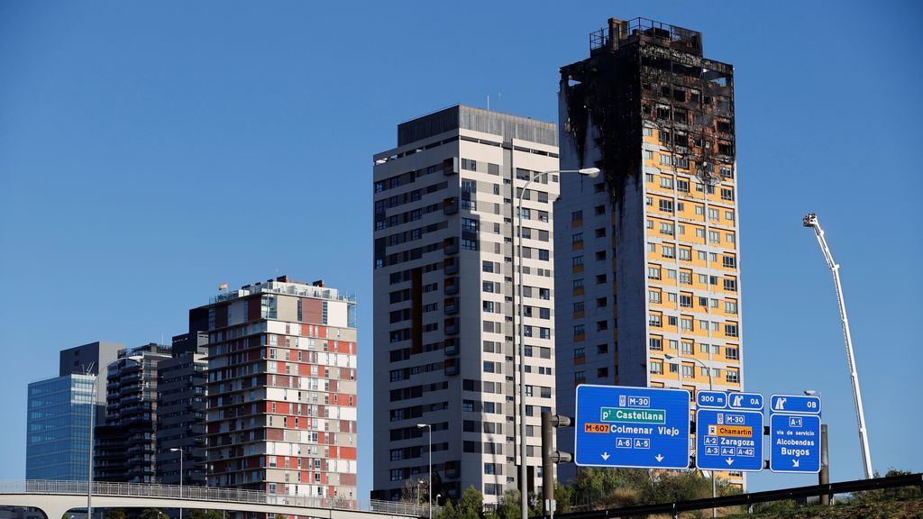 Edificios afectados en Hortaleza, Madrid