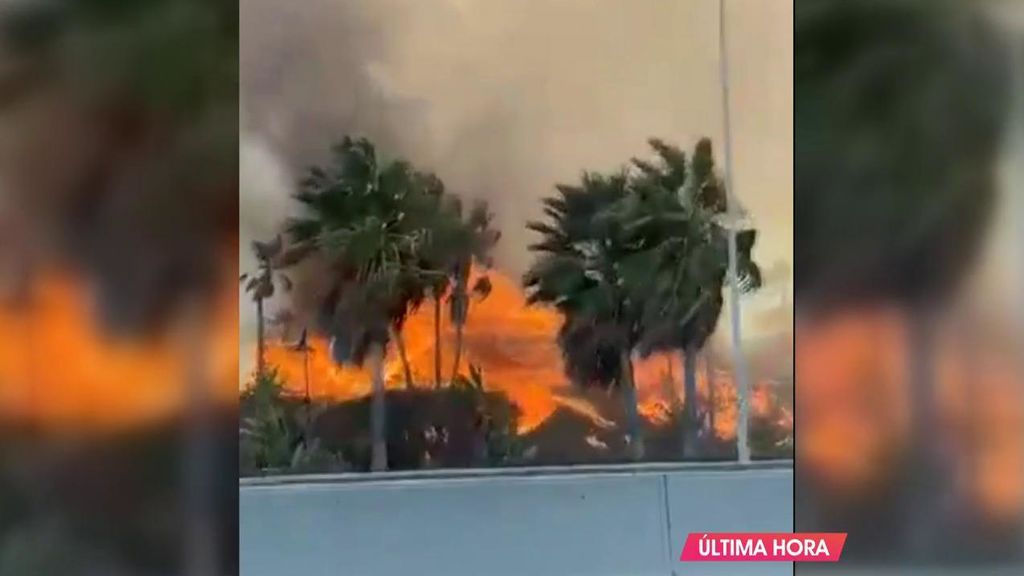 Arde el chiringuito de Rosauro imágenes 1