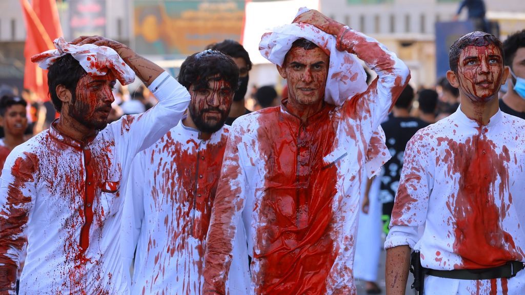 Cientos de miles de iraquíes conmemoran la fiesta de la Ashura a pesar de la pandemia