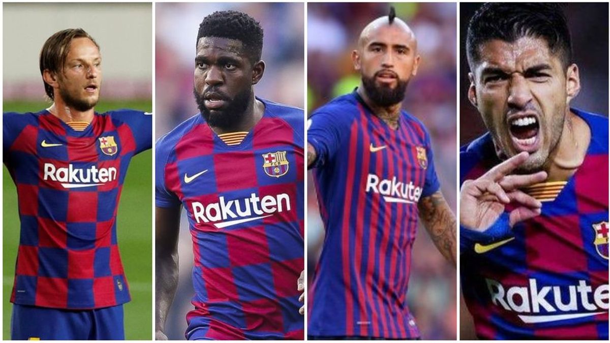 El Barça se atasca con las salidas: Koeman quiere que se agilice la marcha de Suárez, Rakitic, Vidal y Umtiti