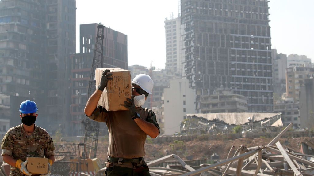 La explosión en Beirut : casi 4.000 millones de euros en daños materiales La explosión en Beirut : casi 4.000 millones de euros en daños materiales