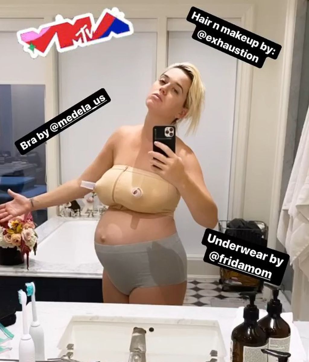 El cuerpo de Katy Perry tras dar a luz