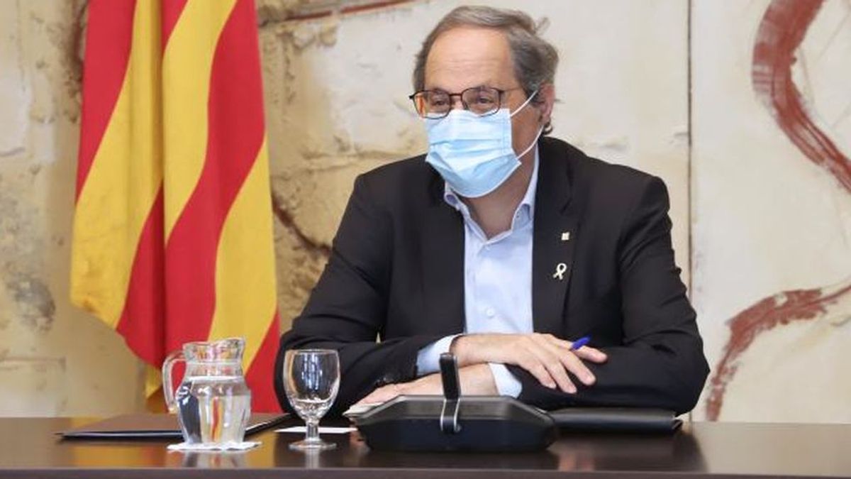 Torra no descarta pedir un estado de alarma en Catalunya