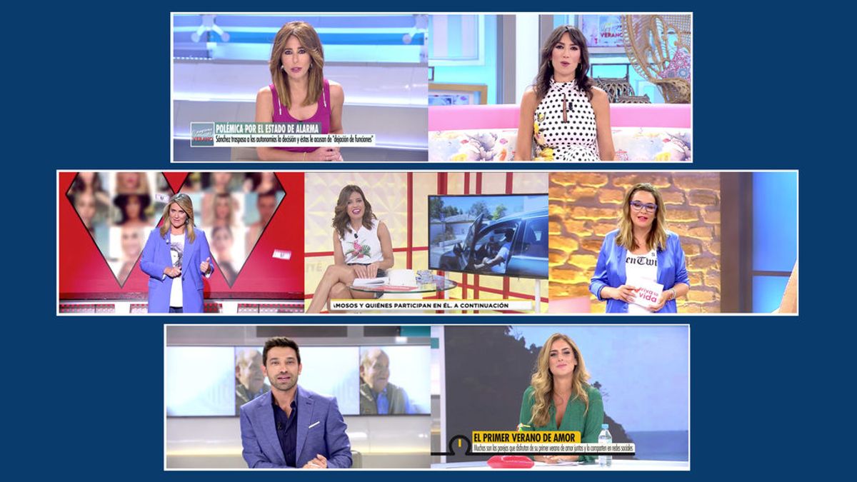 El entretenimiento del day time de Telecinco bate récords en agosto