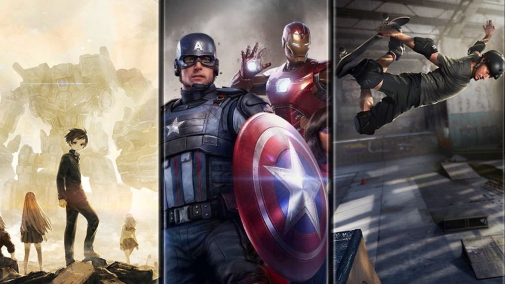 13 Sentinels: Aegis Rim, Marvel’s Avengers y Tony Hawk's Pro Skater 1 + 2