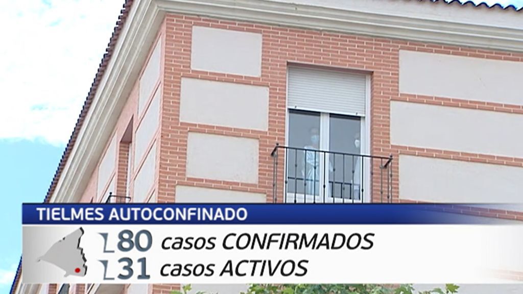 Descienden los casos en la localidad madrileña de Tielmes tras cumplir una semana de autoconfinamiento