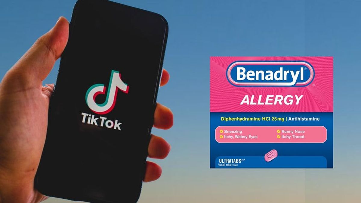 Alertan a los padres del peligro del 'Benadryl Challenge' de TikTok tras morir una joven por sobredosis