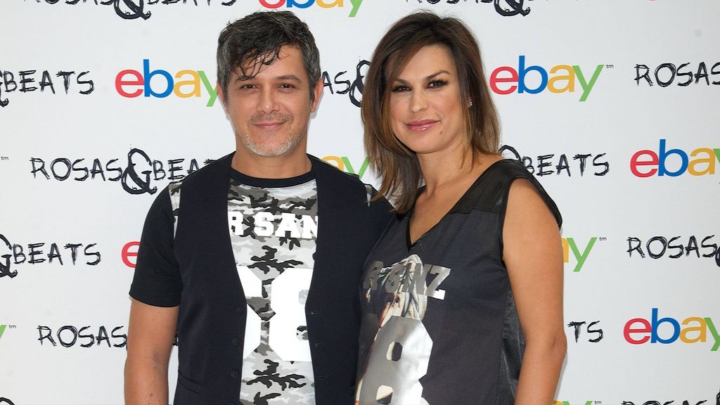 Alejandro Sanz y Raquel Perera