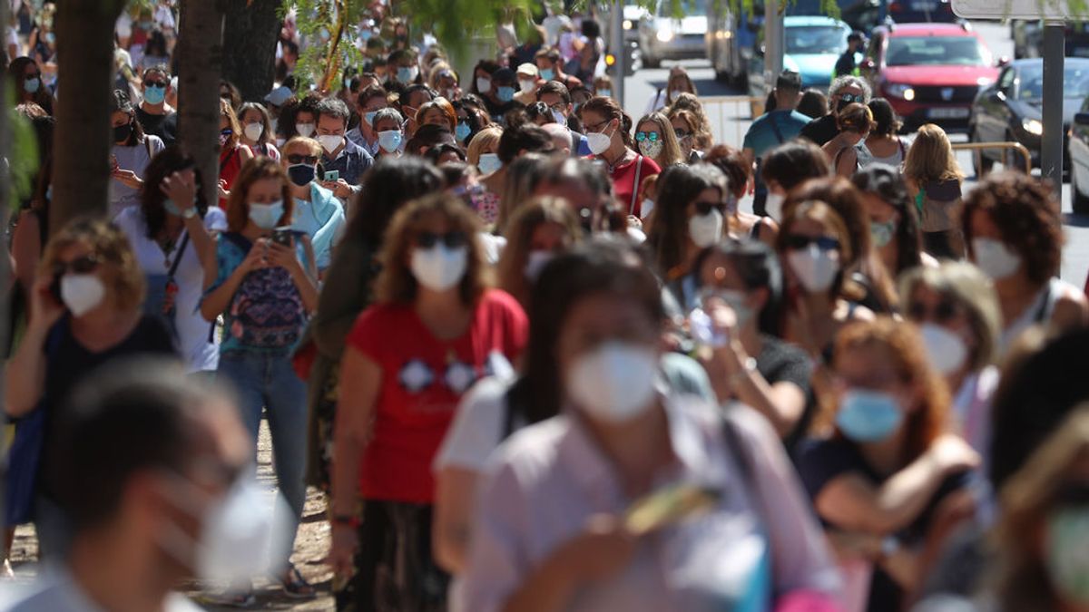 Los contagios vuelven a dispararse en Madrid: 1104 en las últimas 24 horas