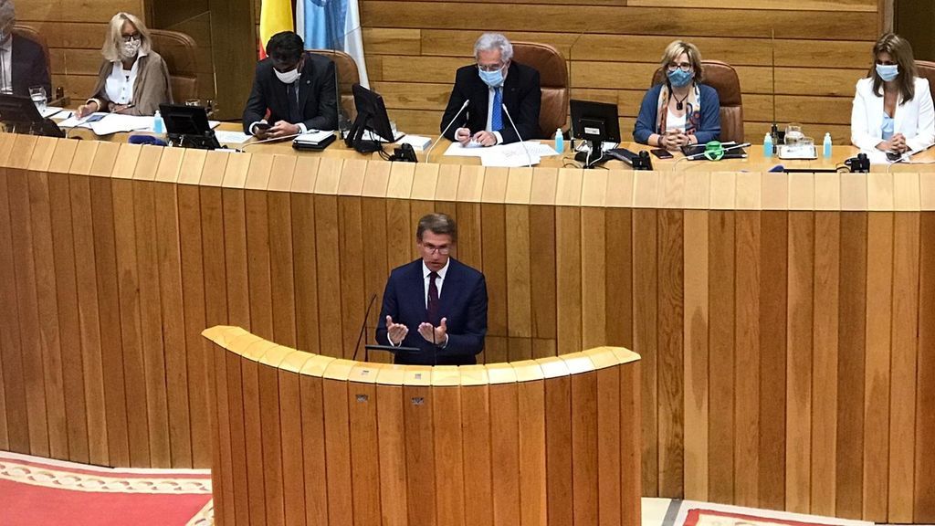NO PUBLICAR. Alberto Núñez Feijóo, investido presidente de la Xunta de Galicia por cuarta vez NO PUBLICAR. Alberto Núñez Feijóo, investido presidente de la Xunta de Galicia por cuarta vez