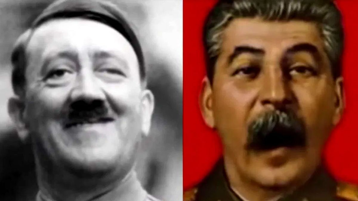 El vídeo del día: Hitler y Stalin cantan 'Vídeo killed the radio star' El vídeo del día: Hitler y Stalin cantan 'Vídeo killed the radio star'