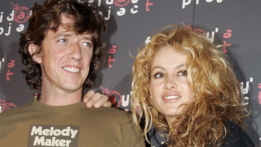 Paulina y Colate, cuando eran pareja